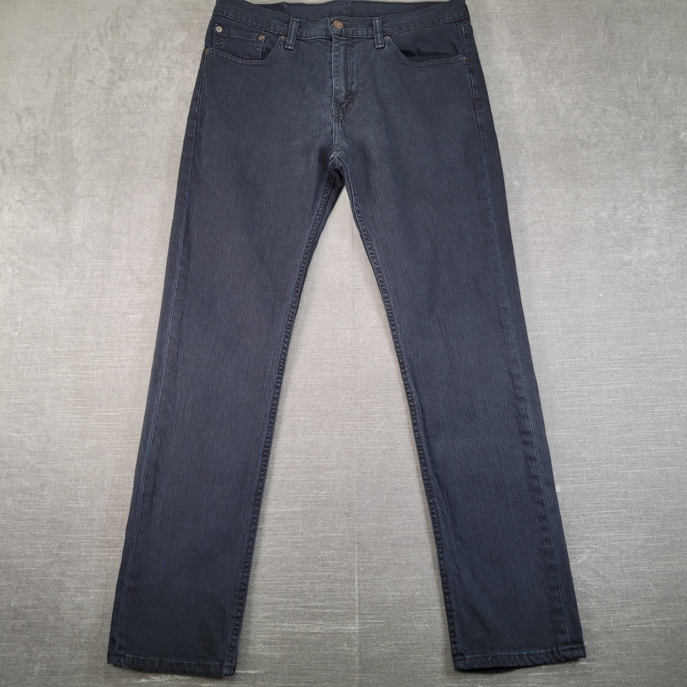 Levi's 511 Jeans Mens 32x30 Black Slim Fit Denim Pants